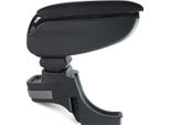 Bracciolo Centrale Per Ford Transit Courier 2014-2024 Finto Cuoio Abs Nero