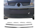 Modanature Griglia Radiatore Modanature Griglia Per Renault Trafic 2008-2014 Cromo Argento 6X