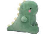 Carino Dinosauro Peluche Giocattolo Sicuro Morbido Peluche Bambola Per Bambini Ragazze Ragazzi Regali Di Compleanno Verde 22 Cm / 8.7In