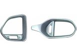 Telaio Di Ventilazione Telaio Di Ventilazione Per Jeep Renegade 2014-2024 Cromo Abs Argento 2 Pezzi