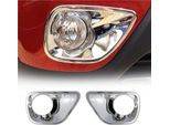 Cornice Fendinebbia Per Toyota RAV4 2012-2020 Cromo Abs Argento 2X