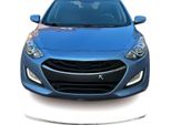 Modanature Griglia Radiatore Modanature Griglia Per Hyundai I30 Coupé 2013-2017 Cromo Argento