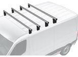 Traversa Portatutto Menabo Per Fiat Scudo 2007-2016 L1 Portapacchi Base Alluminio Grigio 4X