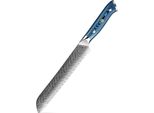 Coltello Da Cucina In Damasco TU-37505 - Pane/Blu KP37505