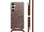 Custodia Per Samsung Galaxy S24 - Plastica - Imoshion Custodia Morbida/Manicotto Con Cinturino/Copertura Posteriore - Colorata
