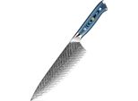 Coltello Da Cucina Damasco TU-37509 - Chef/Blu KP37509