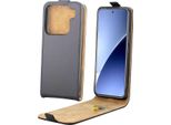 Per Xiaomi 15 Pro Custodia Protettiva Verticale In Pelle Finta Con Design A Libro Nero