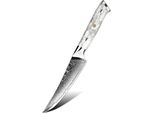 Coltello Da Cucina Damasco Zayoku-Acciaio/Bianco KP37534