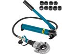 Pinza A Crimpare 12-28 Mm Tipo V, Pinza A Crimpare Forza 6 T, Pinza A Crimpare Per Tubi 16-32 Mm Tipo Th, Pinza A Crimpare Idraulica Con Impugnatura In Gomma, Testa Girevole A 360°, Per Tubi Pex, Tubi Pb, Tubi In Rame