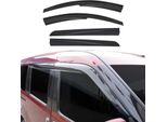 4X Paravento Parapioggia Per Dacia Lodgy 2012-2022 Acrilico Scuro