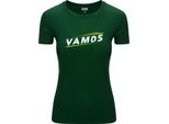 T-Shirt Da Donna Diarbo Con Stampa Sportiva Vamos! Verde Scuro Taglia S