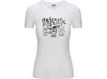 Diarbo T-Shirt Da Donna Con Stampa Amante Moto Amante Moto Bianco Taglia Xl