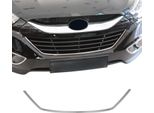 Modanature Griglia Radiatore Modanature Griglia Per Hyundai Ix35 2010-2015 Cromo Spazzolato 1Pc