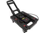 Carrello Piatto Pieghevole Con Ruote Piattaforma Dolly Portatile Multifunzionale Per Lo Shopping