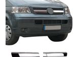 Modanature Griglia Radiatore Modanature Griglia Per Vw Transporter T5 2003-2009 Cromo Scuro 2X