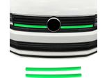 Modanature Griglia Radiatore Per Vw T6 Transporter 2015-2019 Highline Cromo Verde 2X
