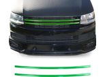 Modanature Griglia Radiatore Modanature Griglia Per Vw T6 Transporter 2015-2019 Cromo Verde 2X