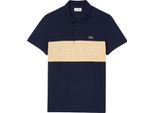 Lacoste - Polo Elasticizzata Da Uomo GT3688 (Xs) (Colore Navy/Crema)