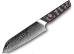 Coltello Da Cucina In Damasco TA-37577 - Santoku/Nero/Grigio KP37577