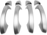 Maniglia Della Porta Cromata Per Vw Golf 2008-2012 4 Porte Argento Spazzolato 8X