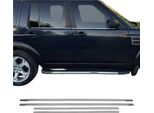 Modanature Per Finestrini Per Land Rover Discovery 2004-2009 In Acciaio Inox Cromato 4X