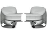 Calotte Specchietti Coprispecchietto Per Mercedes Vito W638 1996-2003 Cromo Abs Argento