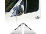 Modanature Per Finestre A Triangolo Per Mercedes Sprinter W906 2006-2018 Cromo 2Pcs