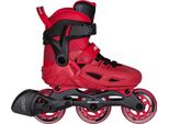 Pattini In Linea Per Bambini Powerslide Phuzion Universe Red - Pattini A 3 Ruote Regolabili Con Scarpetta Rigida, Fodera Comfort E Freno Habs - Pattini In Linea Per Principianti Regolabili In Base Alla Taglia