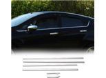 Modanature Per Finestrini Per Ford Fiesta 2008-2019 Hatchback In Acciaio Inox 8Pcs