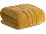 Eurofirany Asciugamano In Cotone Per Sauna Giallo 70X140 Cm Telo Da Bagno
