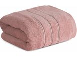 Eurofirany Asciugamano Sauna Cotone Rosa 70X140 Cm Telo Bagno