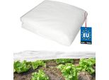 Kotarbau® Velo Da Giardino Per Piante 17 G/M2 1,1 X 5 M Pp Velo Per Telai Freddi Protezione Dal Gelo Crescita Delle Piante Velo Di Protezione Dal Gelo Primaverile Velo Di Copertura Per Piante Film Per Telai Freddi Da Giardino Bianco