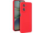 Avizar, Cover Honor 400 Lite In Silicone Liscio Protezione Fotocamera Verde, Rosso