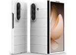 Custodia Per Samsung Galaxy Z Fold 7 Custodia Rigida Pc Opaca Antiurto Antiscivolo Bianco