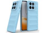 Custodia Per Motorola Edge 60 Pro Custodia Protettiva In Silicone Tpu Morbido Antiurto Blu