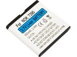 Avizar, Batteria Agli Ioni Di Litio BP-5M 3,7 V 650Mah Per Nokia 7390 - Alimentazione Di Ricambio Compatta,