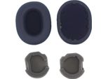 Inf Padiglioni Auricolari Premium In Blu Scuro Per Cuffie Sony WH-1000XM5 - 2 Pezzi