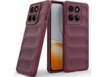 Custodia Per Motorola Edge 60 Pro Custodia Protettiva In Silicone Tpu Morbido Antiurto Plum