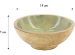 Dijk Ciotola Decorativa 18X7 Cm Ciotola Per Snack Ciotola In Legno Di Mango Decorazione