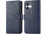 Custodia Imoshion Per Apple Iphone 17 - Cover Flip A Libro - Blu Scuro