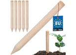 Kotarbau® Set Di 5 Pali Per Fagioli In Legno 30 Cm Pali In Legno Pali In Legno Di Faggio Pali Per Piantare Pali In Legno Pali In Legno Pali Per La Messa A Terra Pali In Legno Duro Palo Per La Messa A Terra Palo Rotondo