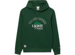 Lacoste - Felpa Con Cappuccio "Roland Garros Edition"" Per Uomo/Donna Unisex GT4234 (Xs) (Verde)"