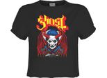 Amplified - Top Corto "Demonic"" Da Donna GD3157 (S) (Charcoal)"