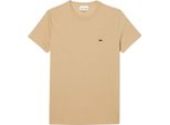 Lacoste - T-Shirt Uomo/Donna Unisex GT4468 (Xs) (Beige)