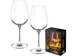 Weingläser 2er-Set – 470 ml – Weißweingläser & Rotweingläser – Kristallgläser