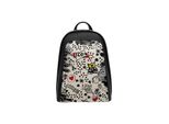 Tagesrucksack DOGO Tidy Bag Rucksack Icon Damen Backpack, schwarz, Lederimitat, Rucksäcke