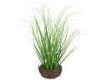 Kunstpflanze I.Ge.A. "Gras Im Reisig", GrüN, B:16Cm H:40Cm L:16Cm, Kunststoff, Kunstpflanzen, Kunstpflanze, KüNstlicher Grasbusch