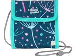 Brustbeutel SCHOOL-MOOD, Kinder, blau (lina), Polyester, Kleinlederwaren