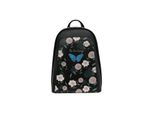 Tagesrucksack DOGO Tidy Bag Rucksack Be The Change Damen Backpack, schwarz, Lederimitat, Rucksäcke