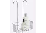 Badaccessoire-Set HEINE HOME, grau (chromfarben), Edelstahl, Badaccessoires-Sets